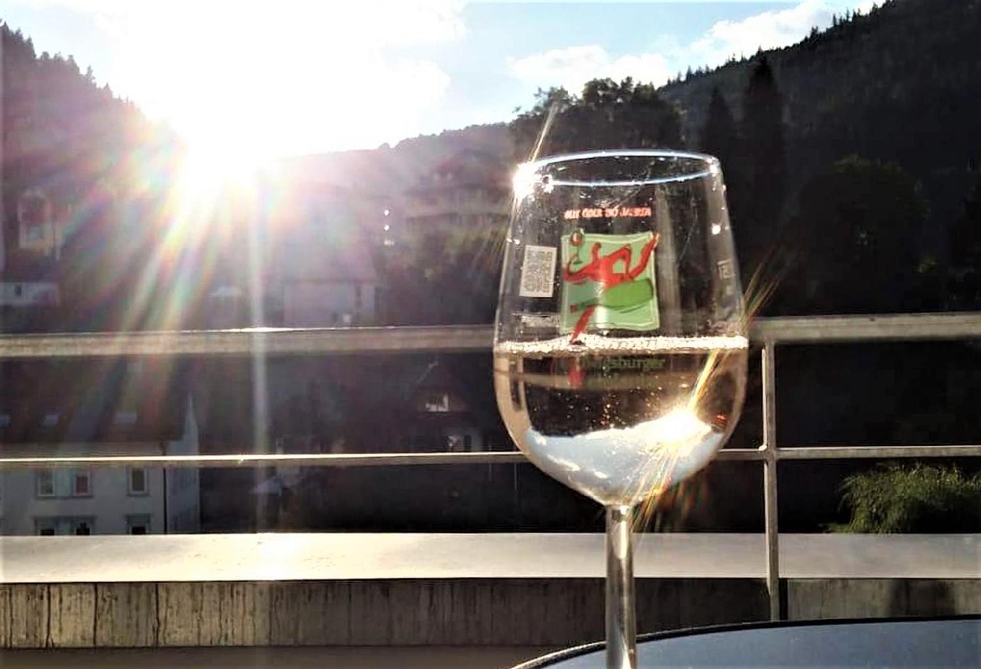 Ferienwohnung Enzblick Bad Wildbad Bagian luar foto